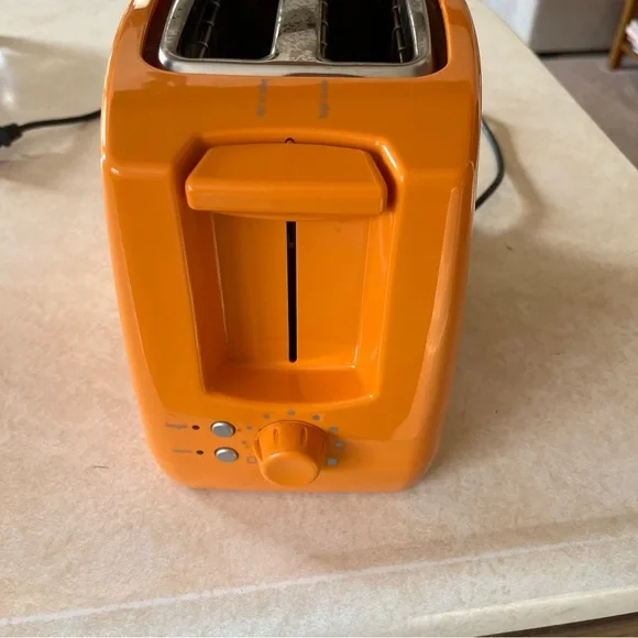 RARE KitchenAid Tangerine Two Slot Toaster KTT340TG0 - Picture 5 of 11